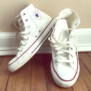 White high top converse